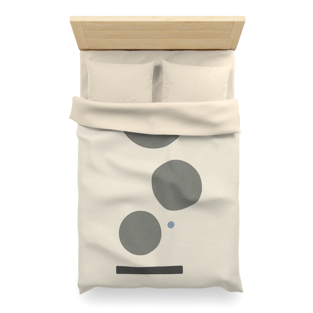 Triad Of Moons In Silent Descent custom duvets