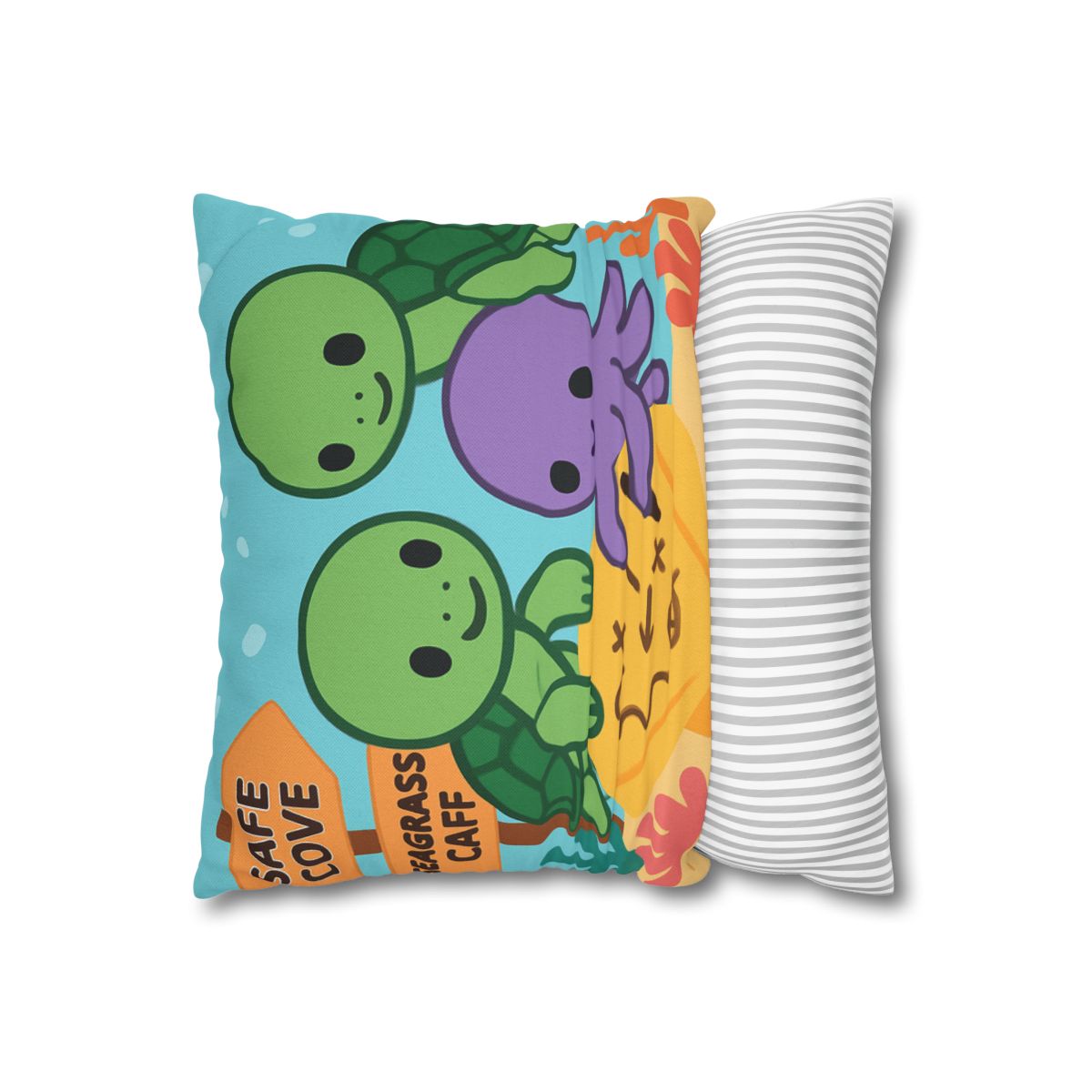Coral Reef Map Makers comfortable bedding pillow covers