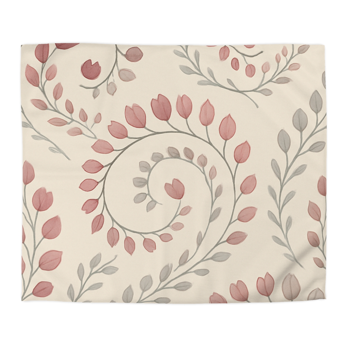 Bud Spiral Cascade custom duvets