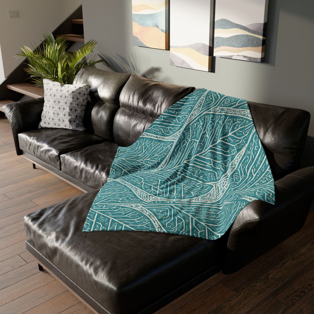 Veinline Circuit Lace stylish throw blankets