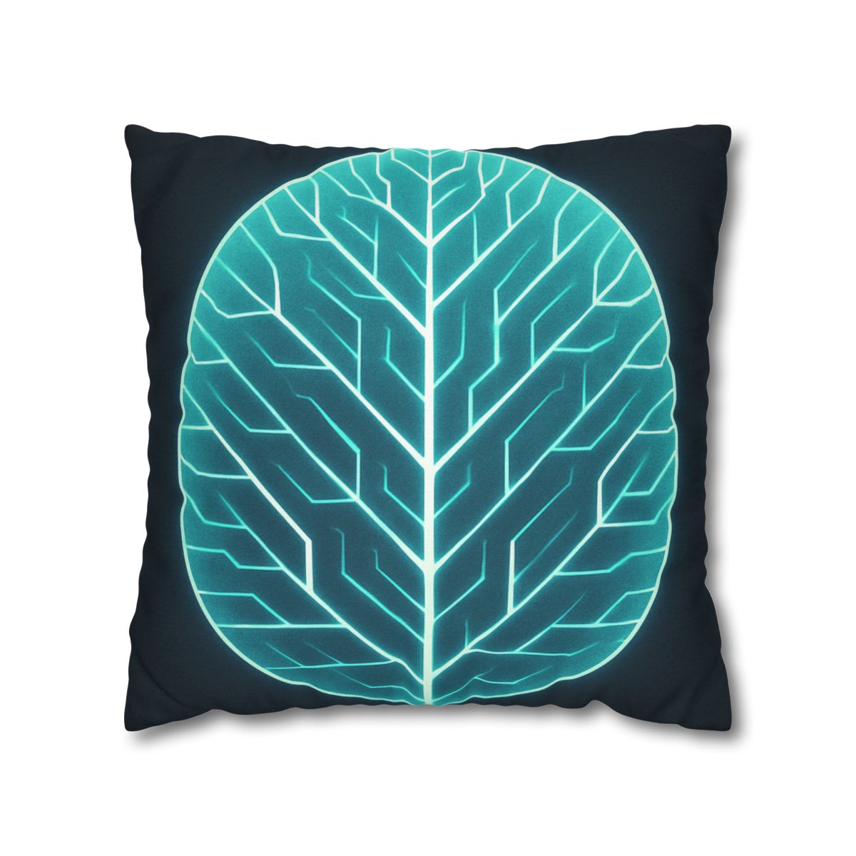 Galactic Leaf Vein Circuit comfortable bedding pillow covers