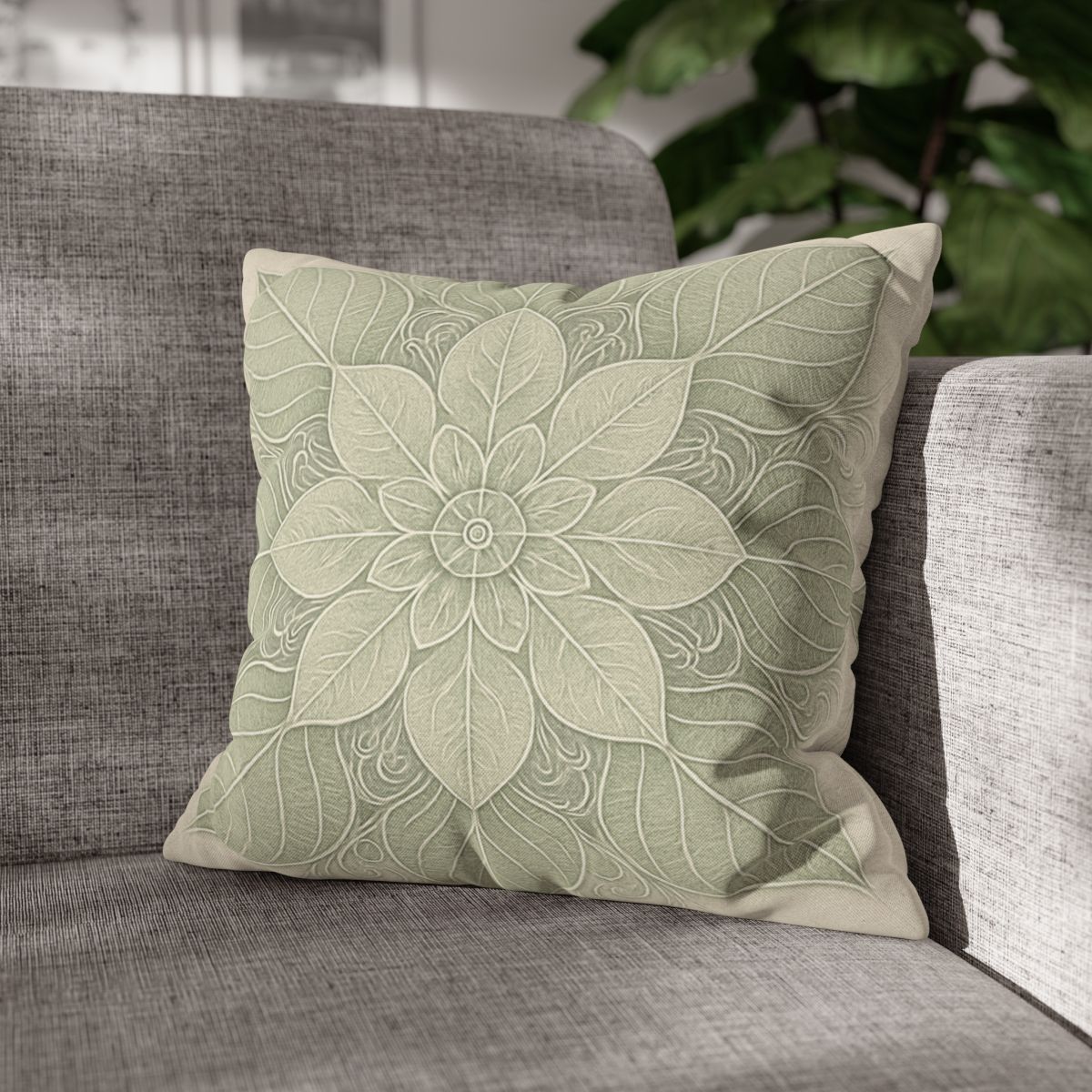 Vein Lace Mandala designer print pillow cases