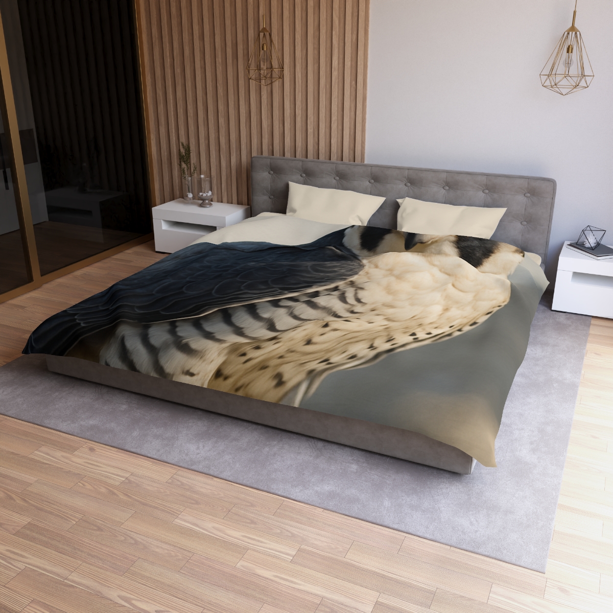 Velocity Gaze Peregrine Falcon duvets for gifts