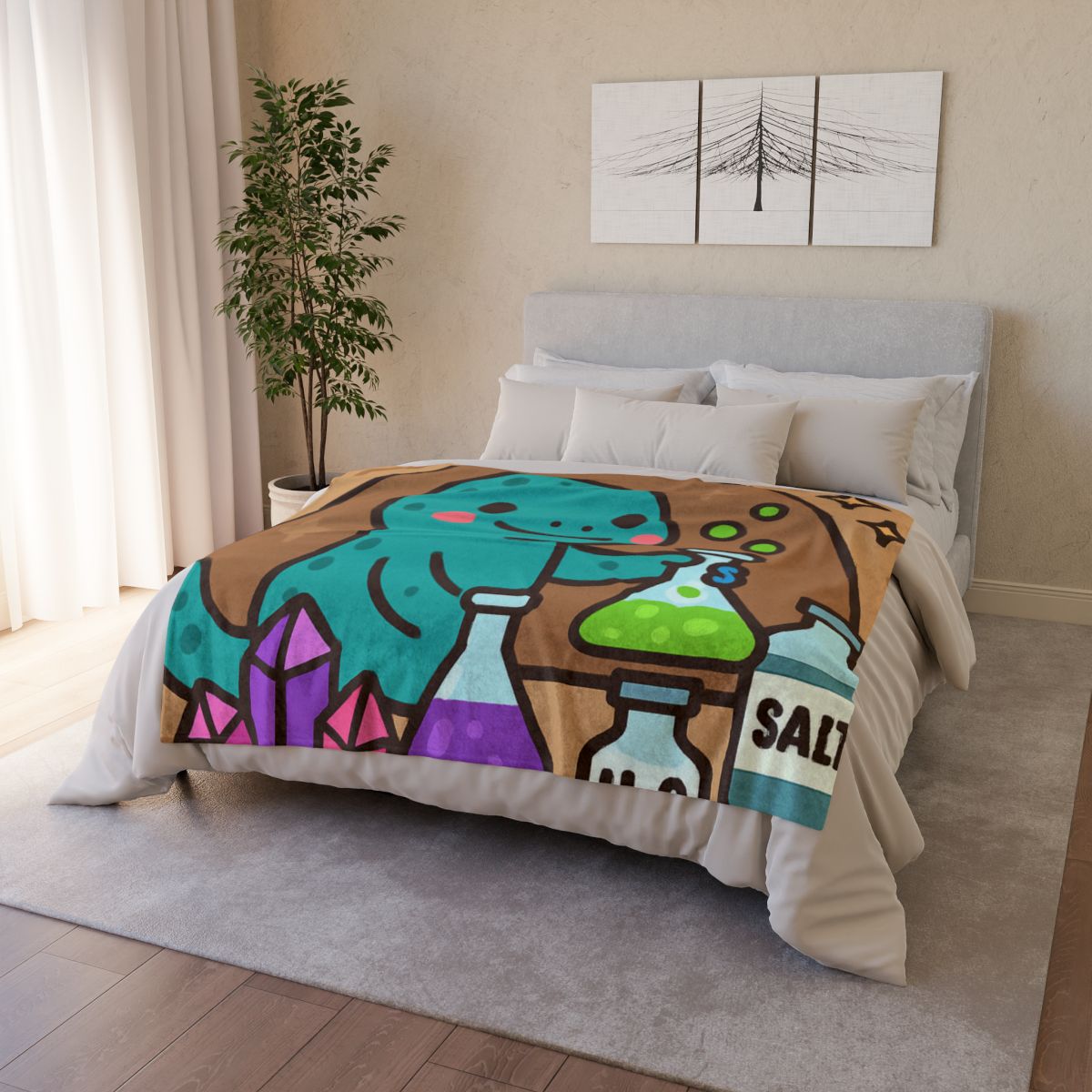 Crystal Cave Salamander Science Lab warm winter blankets