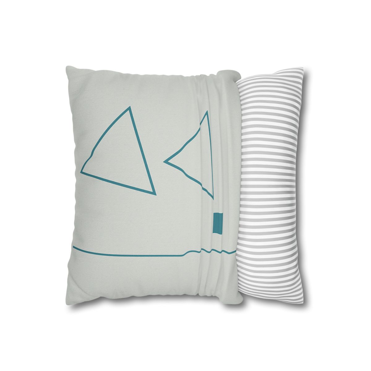 Staggered Triangles With Silent Axis custom pillow cases
