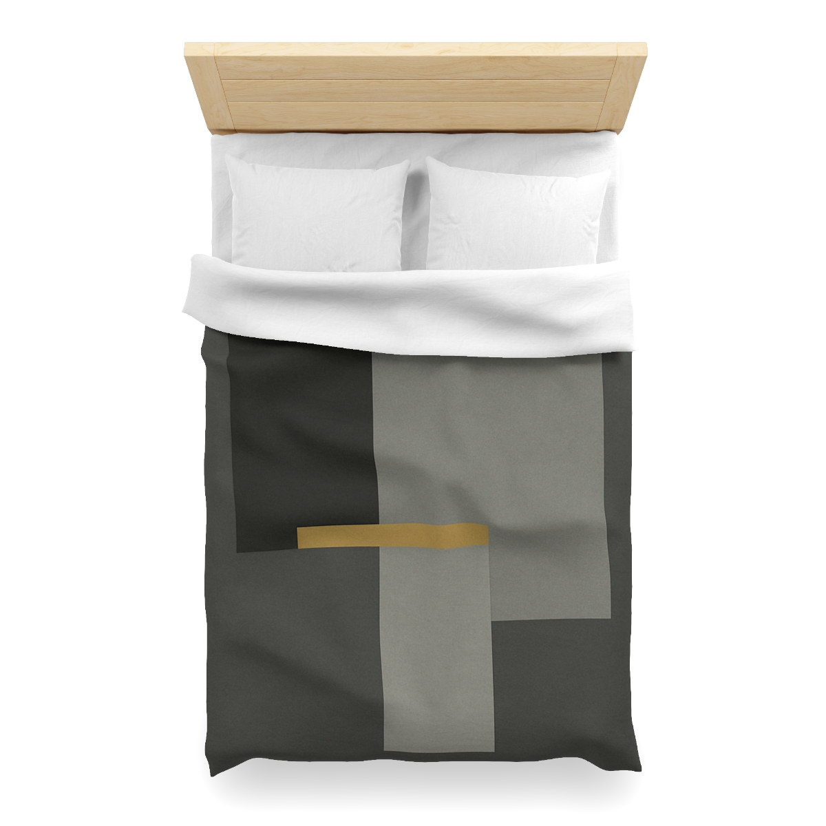 Offset Rectangles And Narrow Bridge warm winter duvets