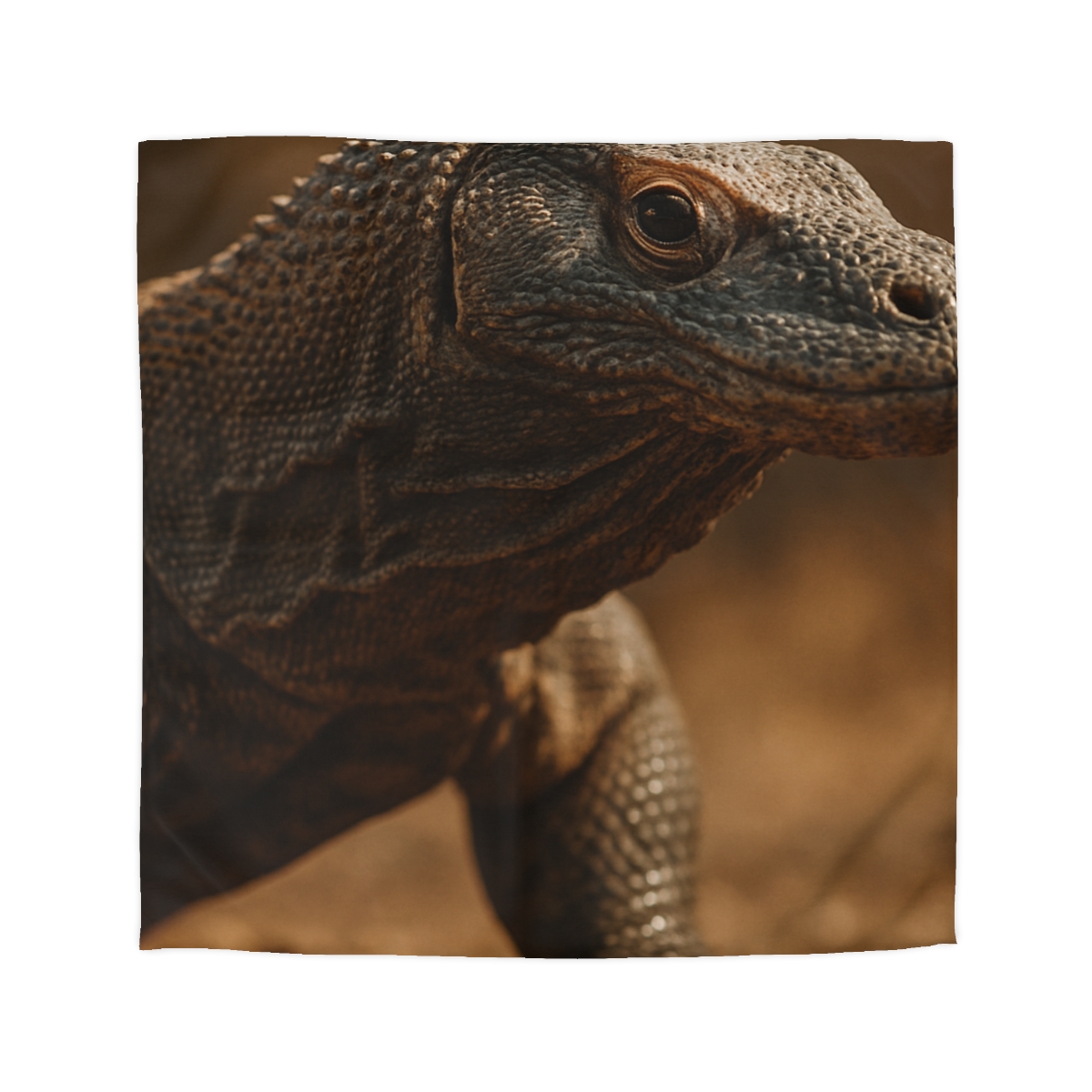 Ancient Sentinel Komodo Dragon custom duvets