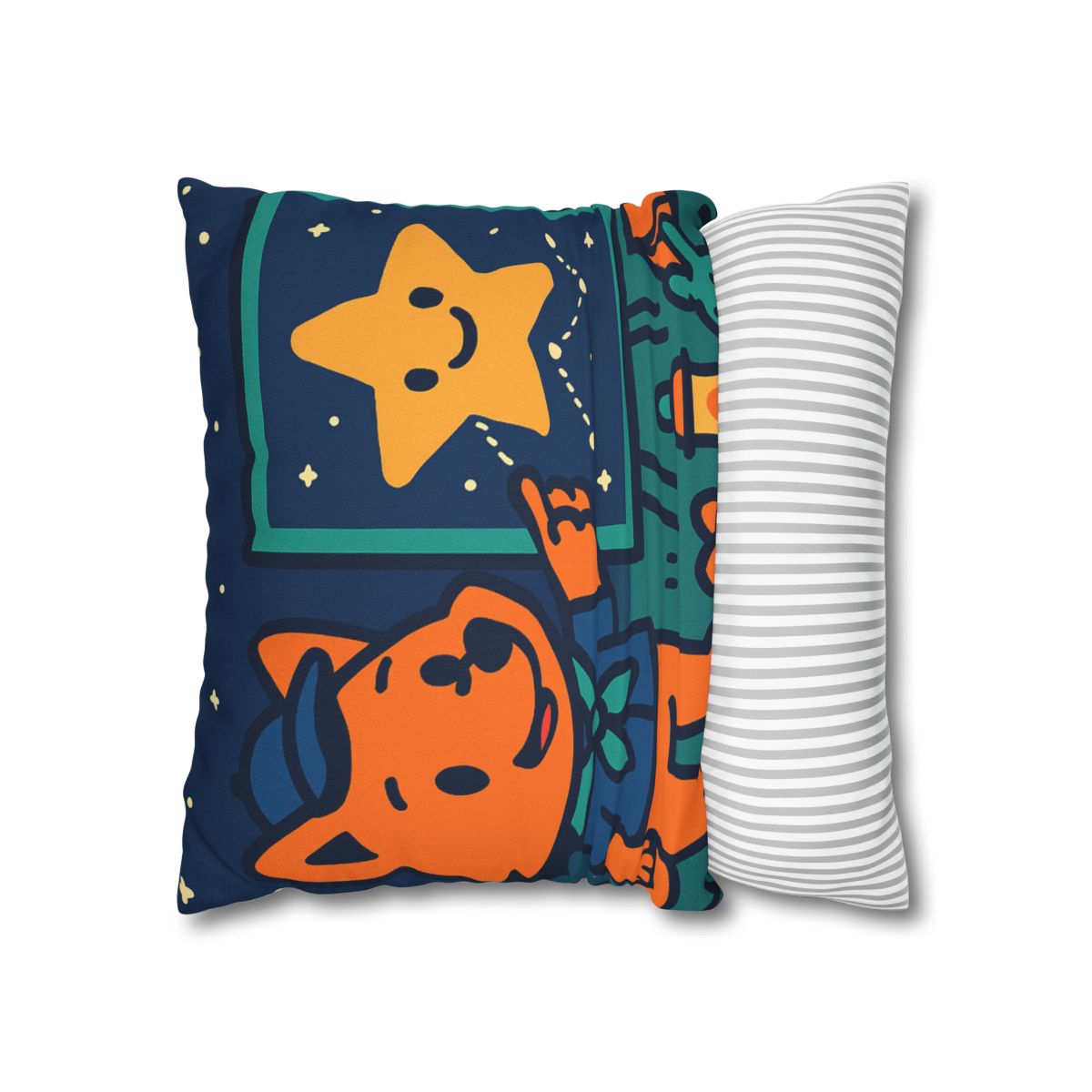 Stargazing Fox Scouts unique gift pillow cases