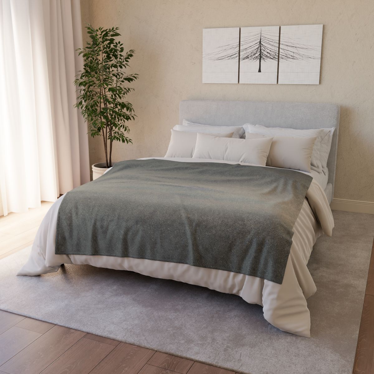 Microwave Echo Grainfield trendy patterned blankets