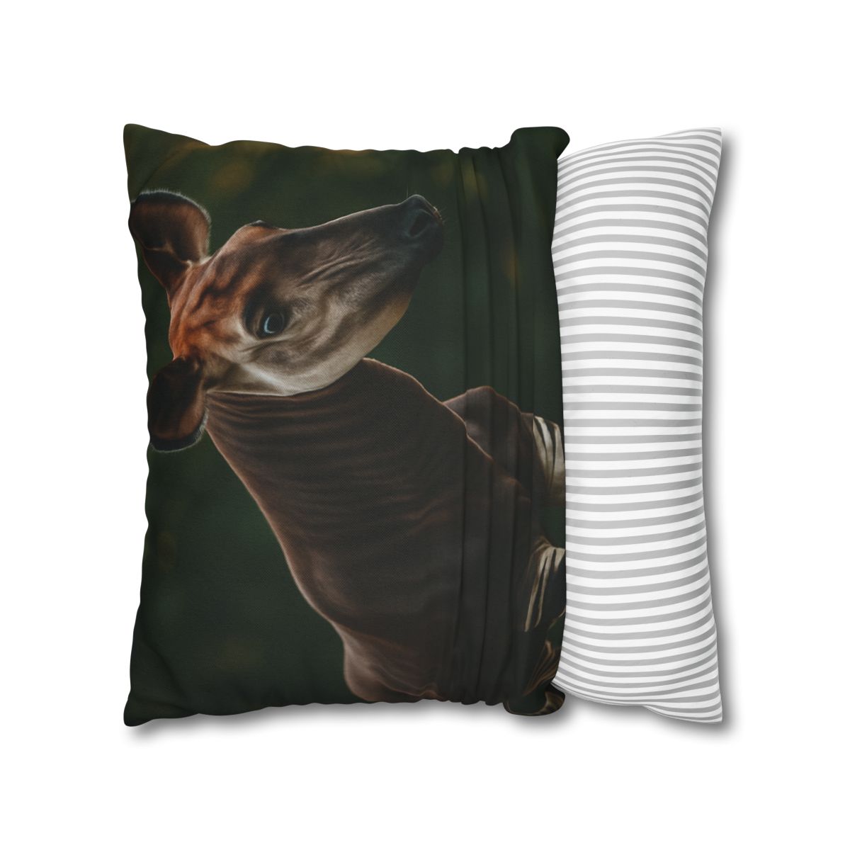 Velvet Shadow Okapi unique gift pillow cases