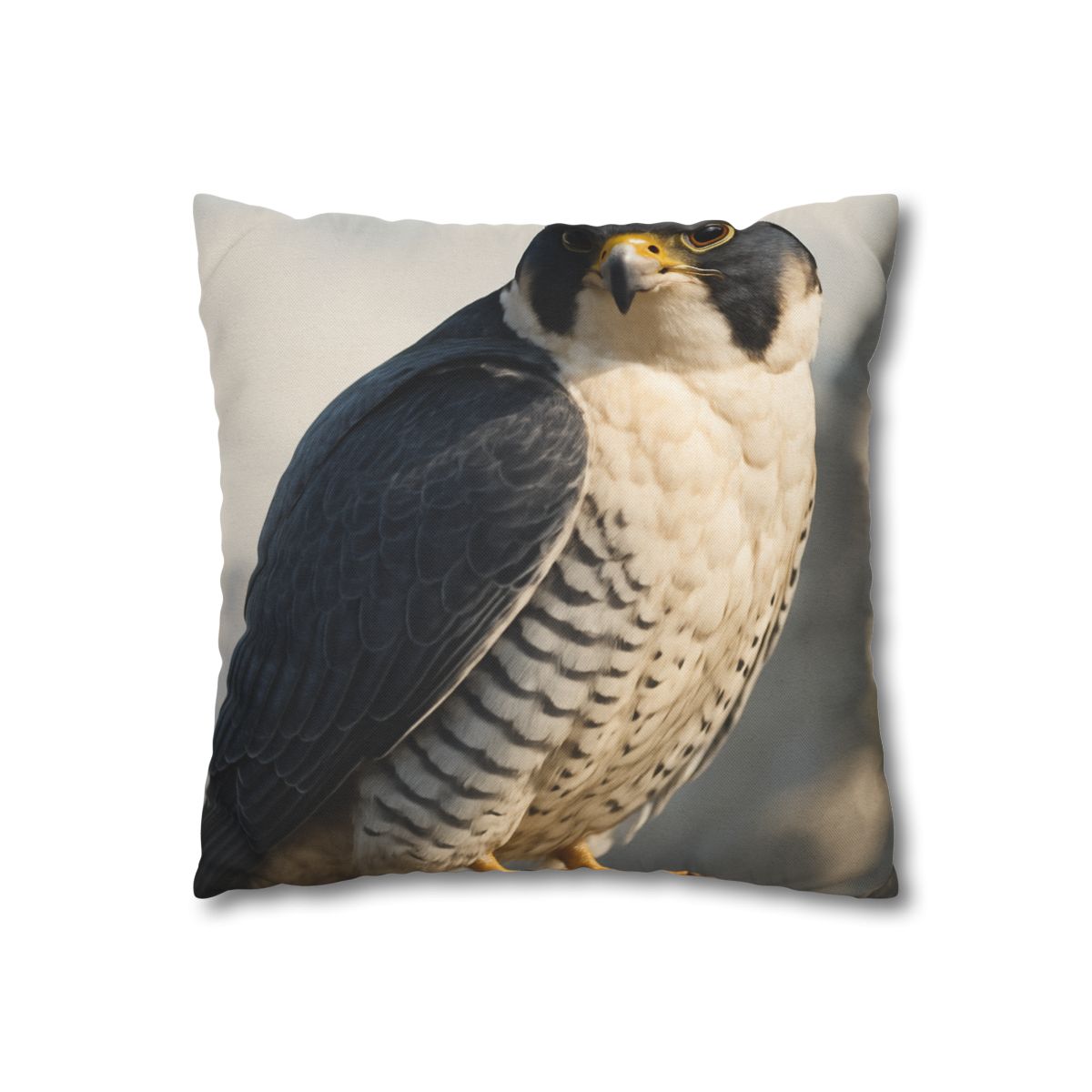 Velocity Gaze Peregrine Falcon soft cotton pillow cases