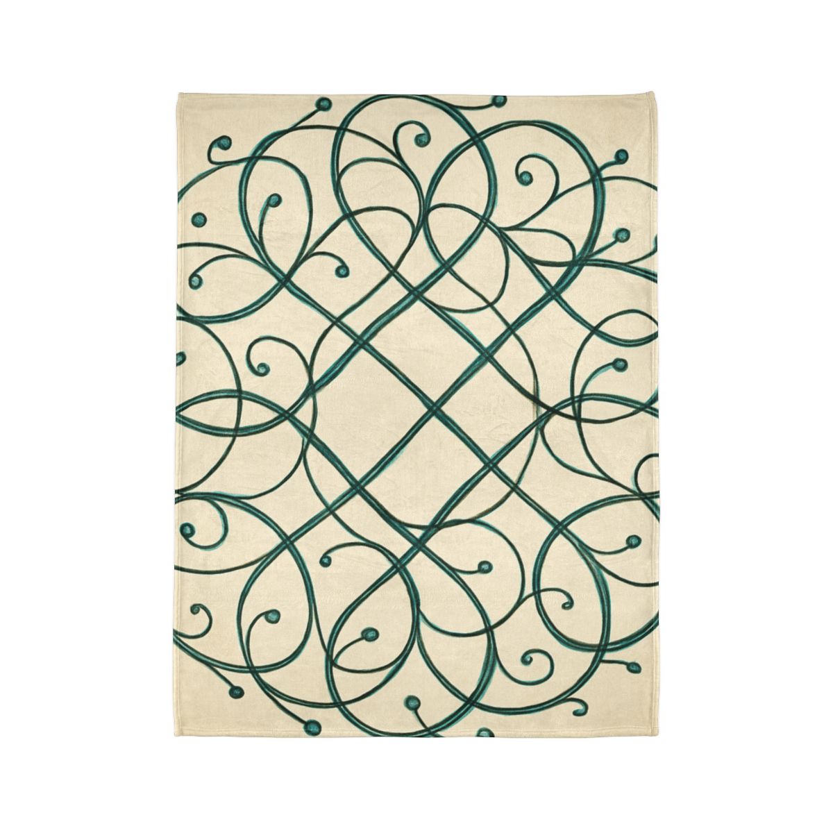 Vine Lattice Halo decorative home blankets