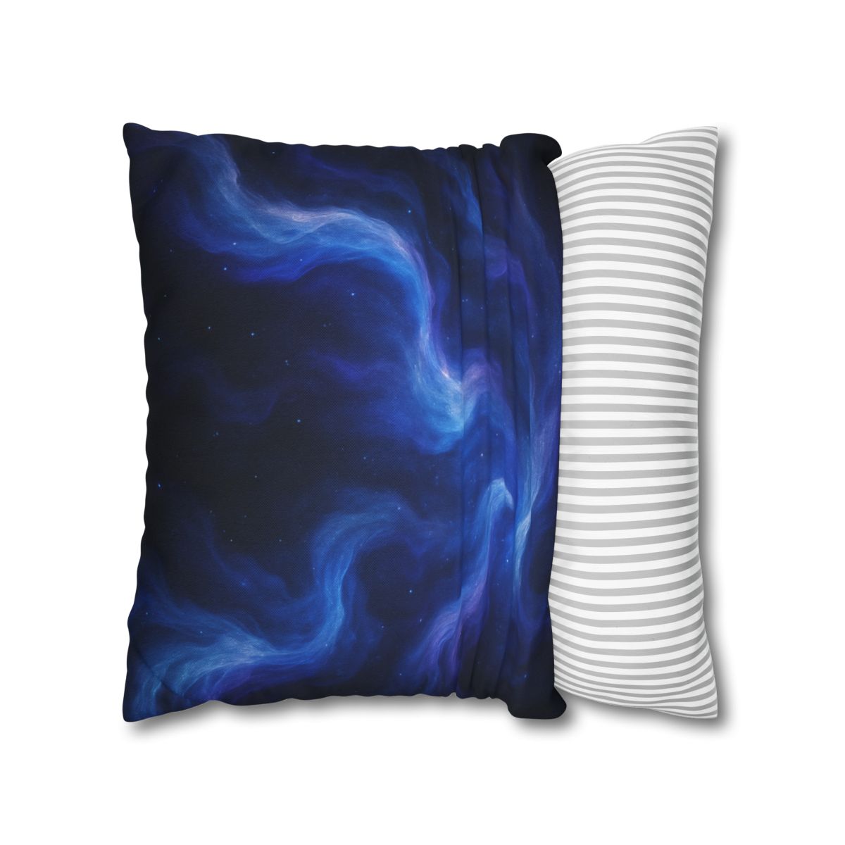 Luminescent Nebula Currents personalized pillow covers