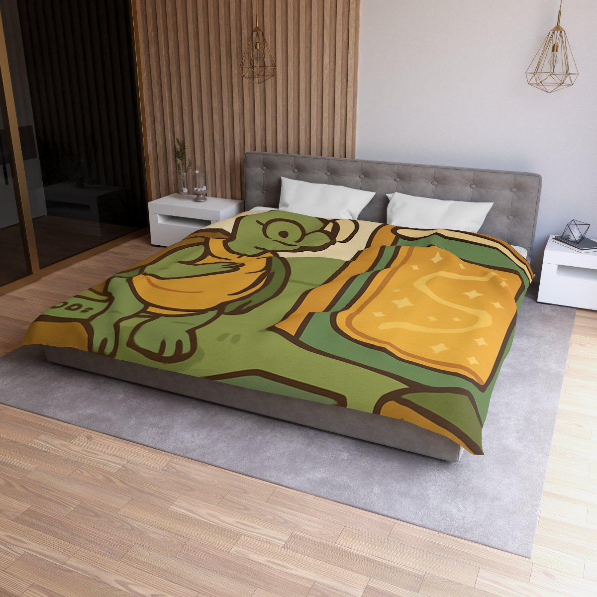 Time Traveling Tortoise Library warm winter duvets