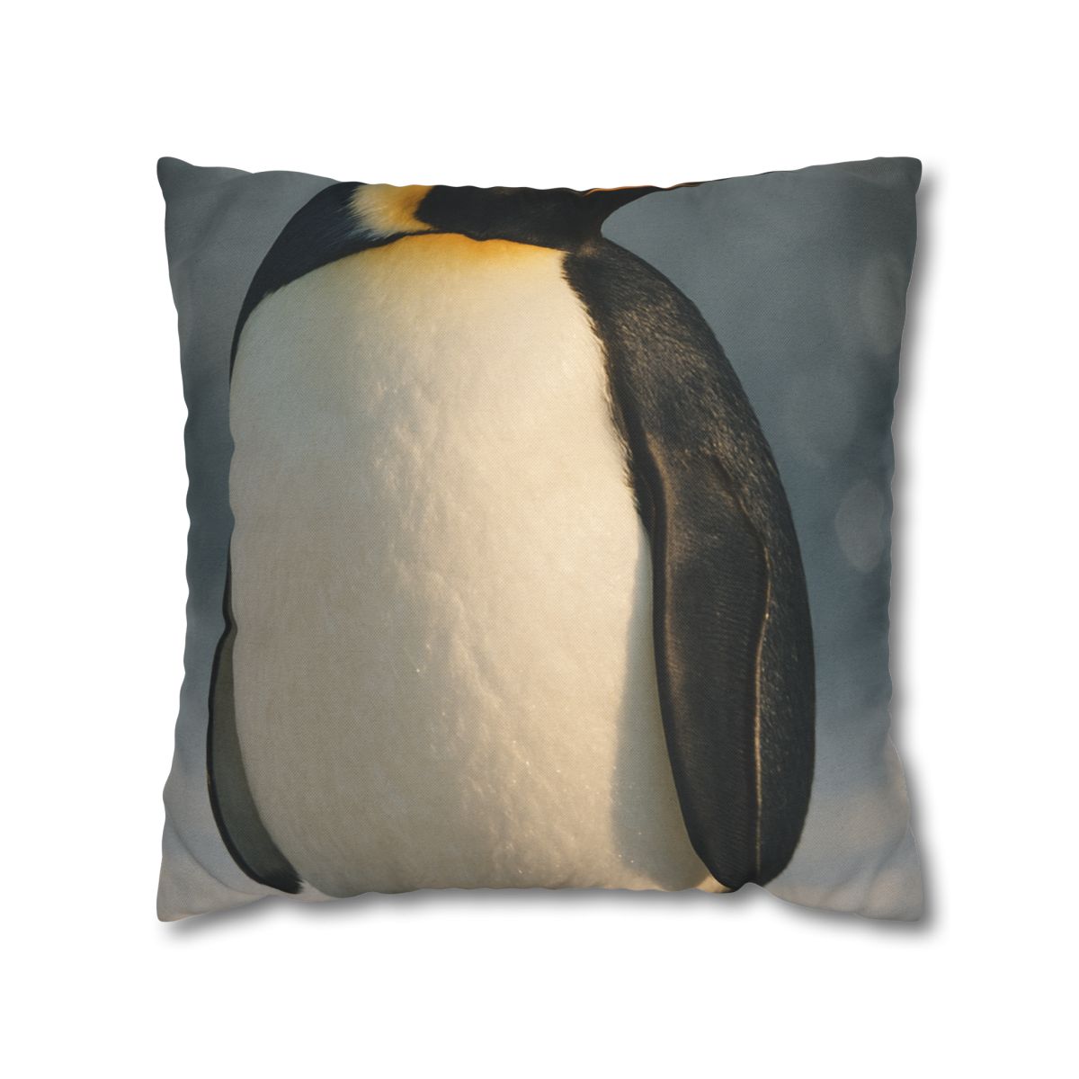 Velvet Eclipse Emperor Penguin designer print pillow cases