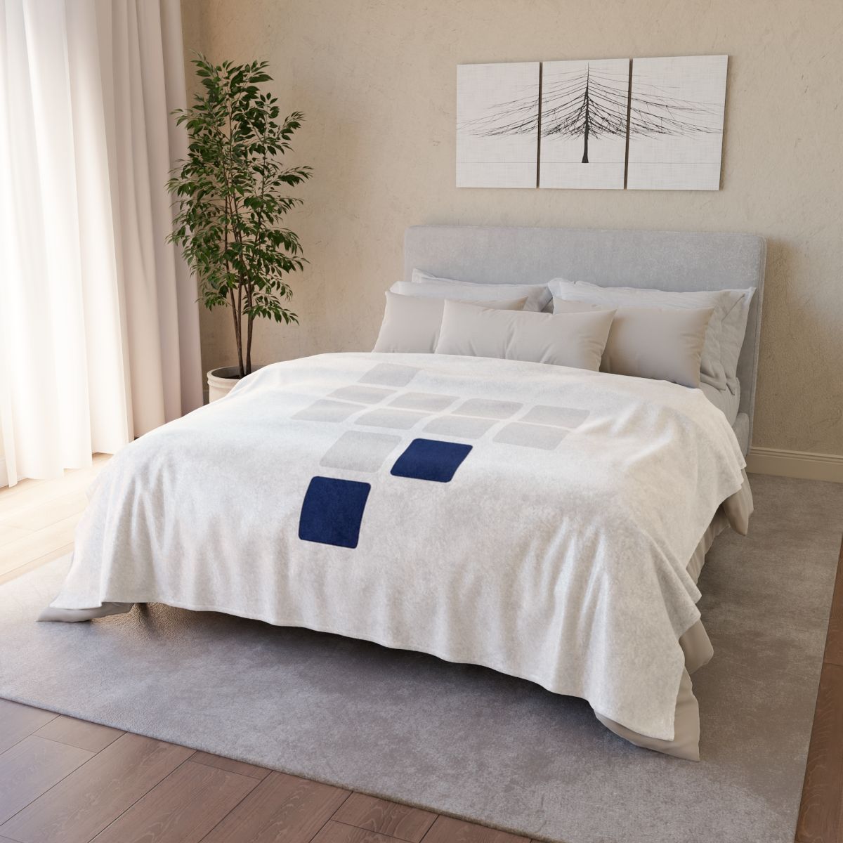 Stepped Constellation Grid unique gift blankets