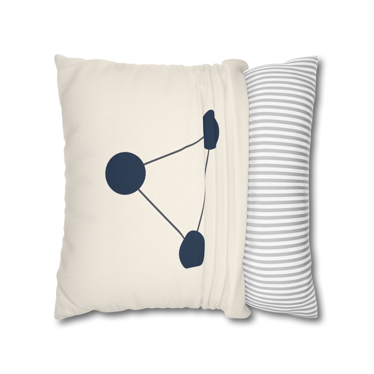 Orbital Line Cluster designer print pillow cases