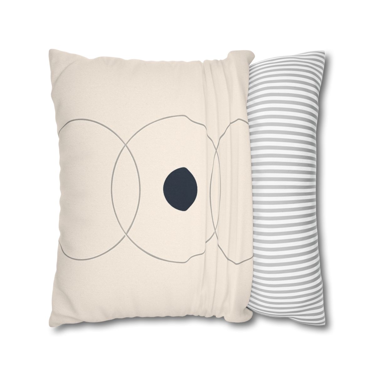 Stacked Rings With Silent Gap unique gift pillow cases