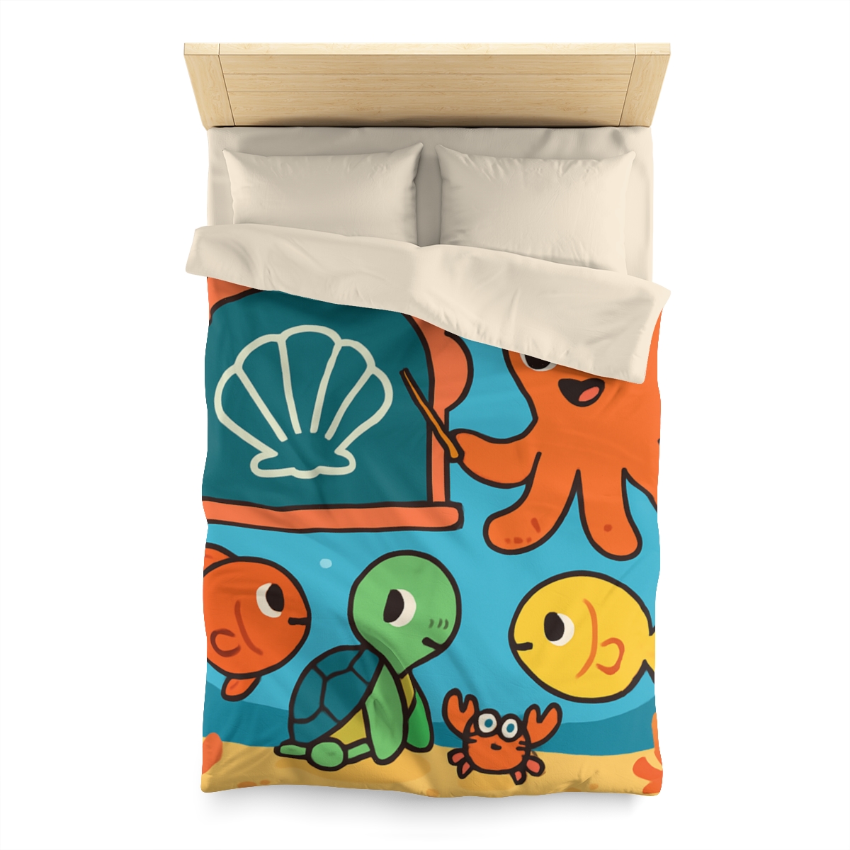 Coral Classroom Under The Sea trendy bedroom duvets