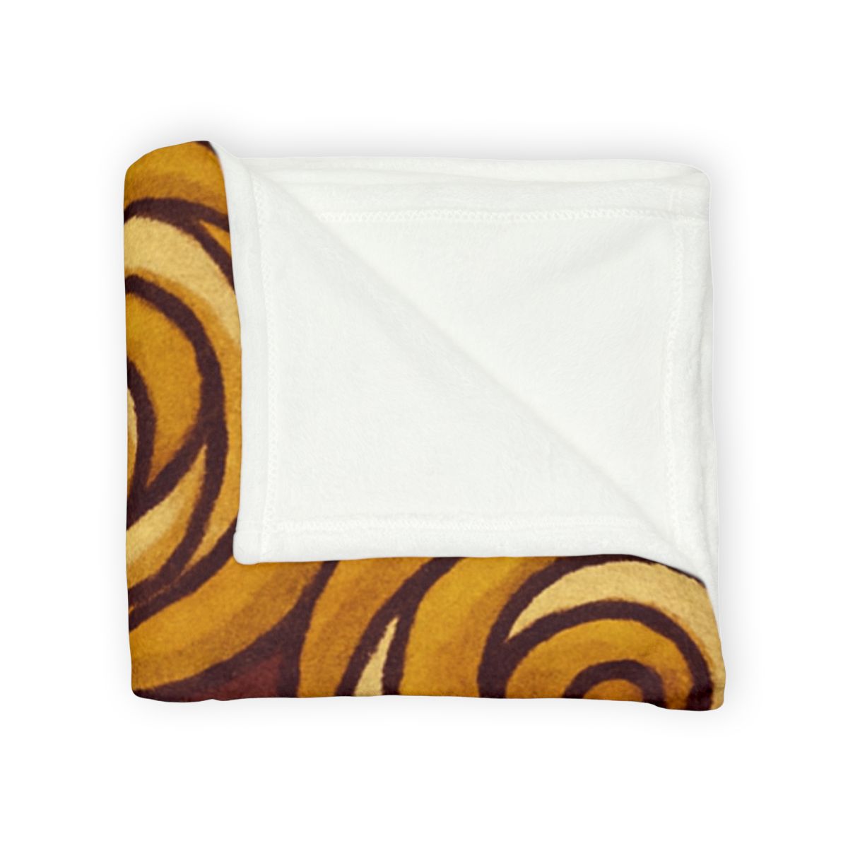 Spiral Bud Tessellation stylish throw blankets