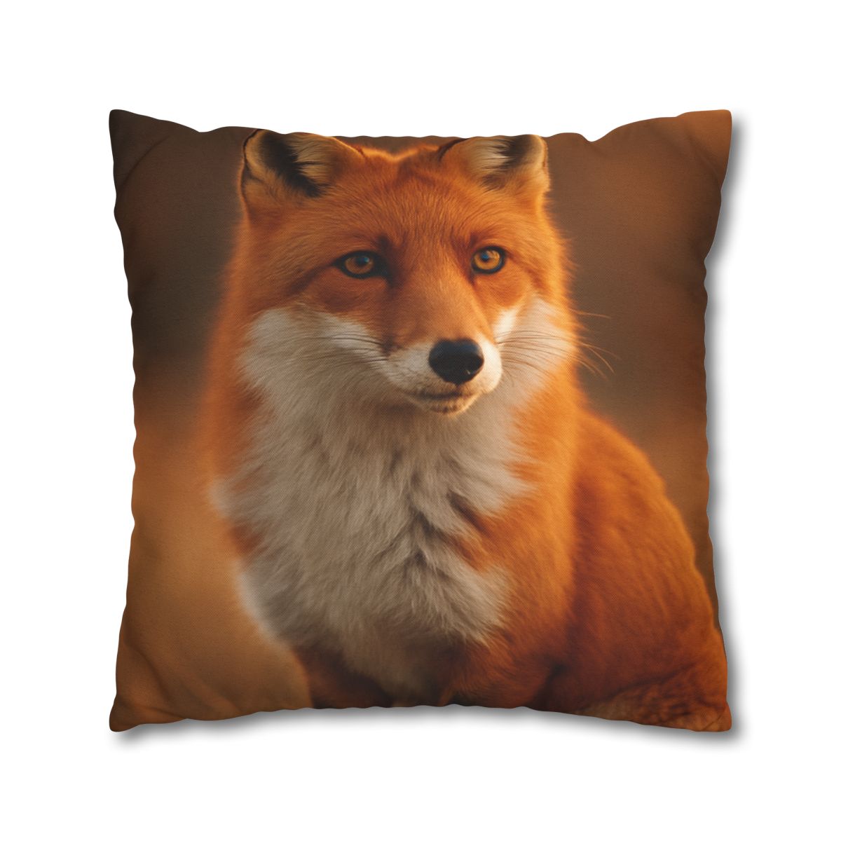 Crimson Whisper Red Fox custom pillow cases