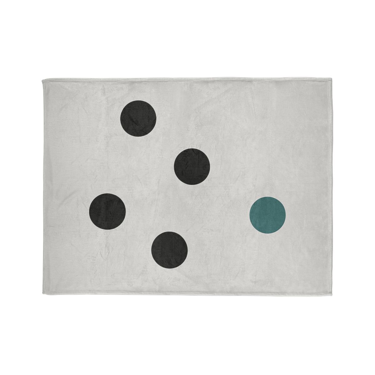 Sparse Dot Triangle designer printed blankets