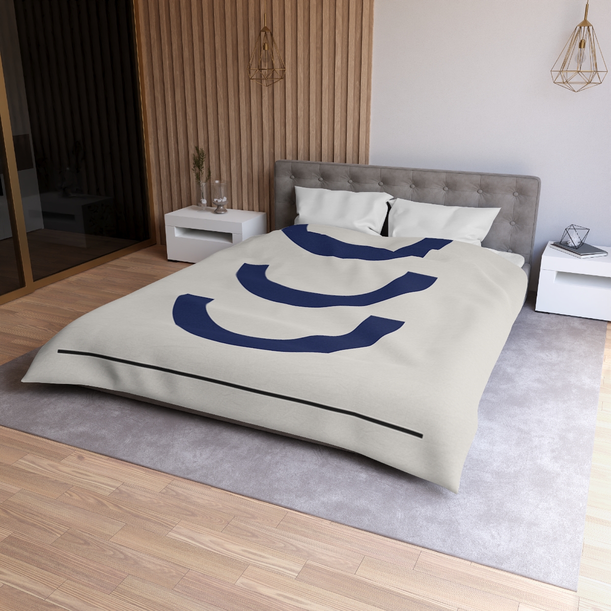 Three Arc Signal Stack duvets for gifts