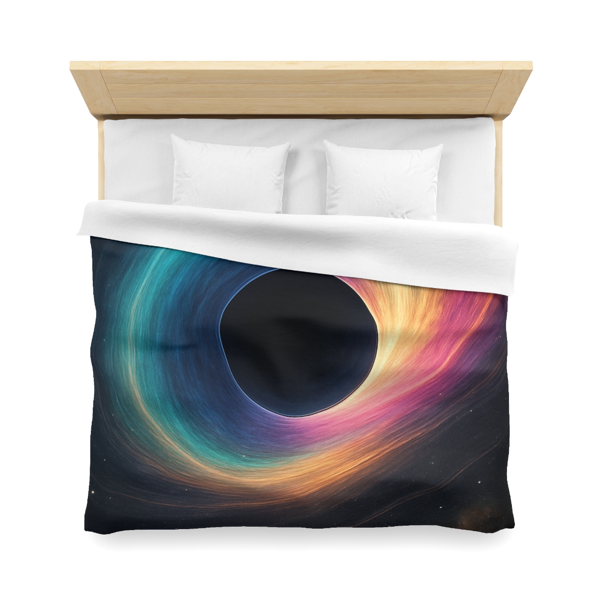 Prismatic Singularity Bloom personalized bedding duvets