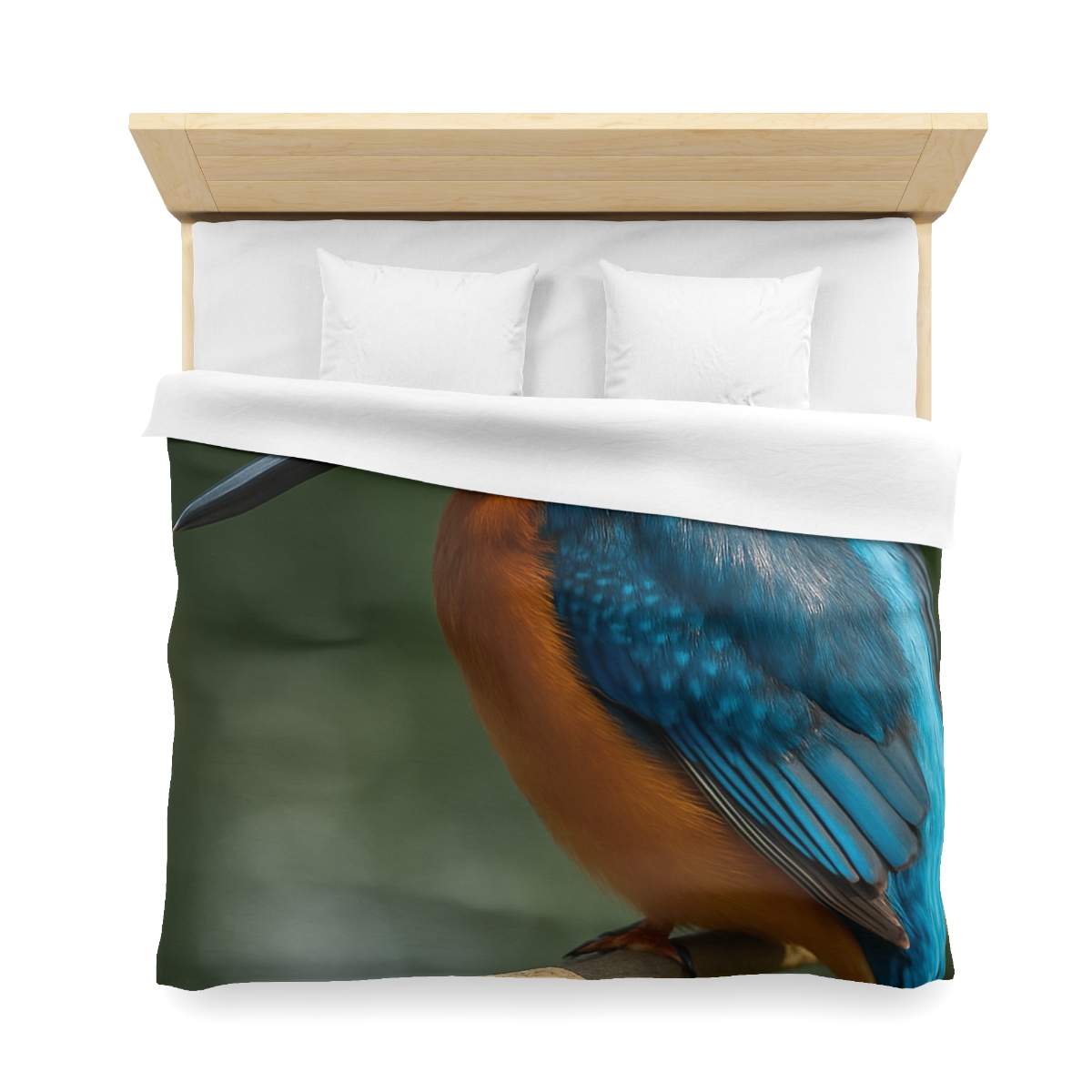 Azure Bolt Common Kingfisher trendy bedroom duvets