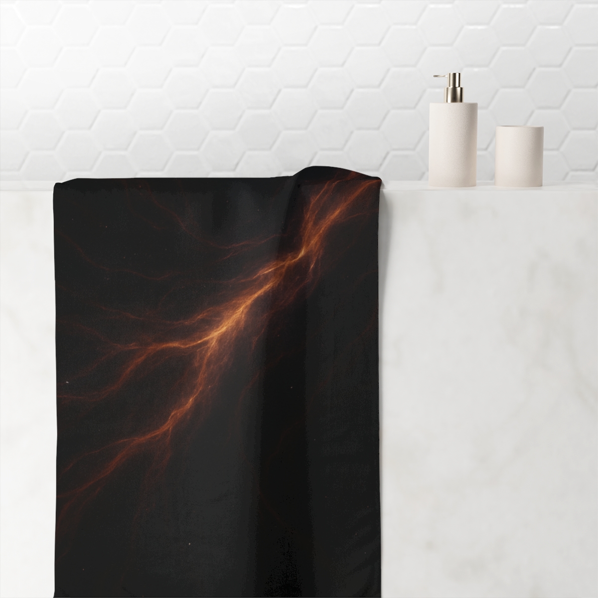 Ember Filament Tide soft cotton towels