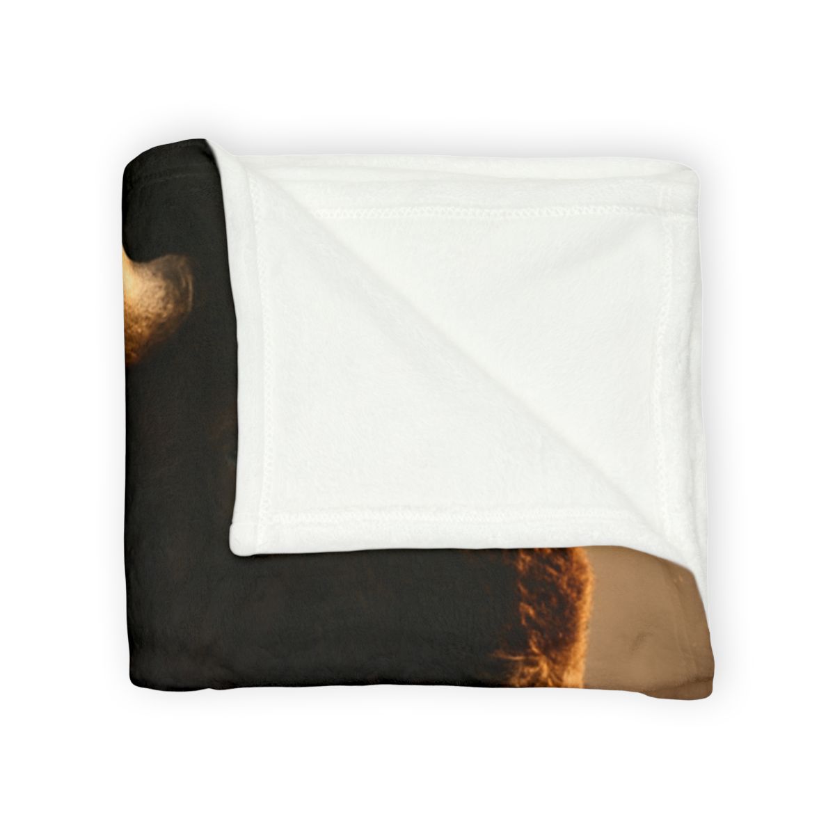 Prairie Thunder Bison stylish throw blankets