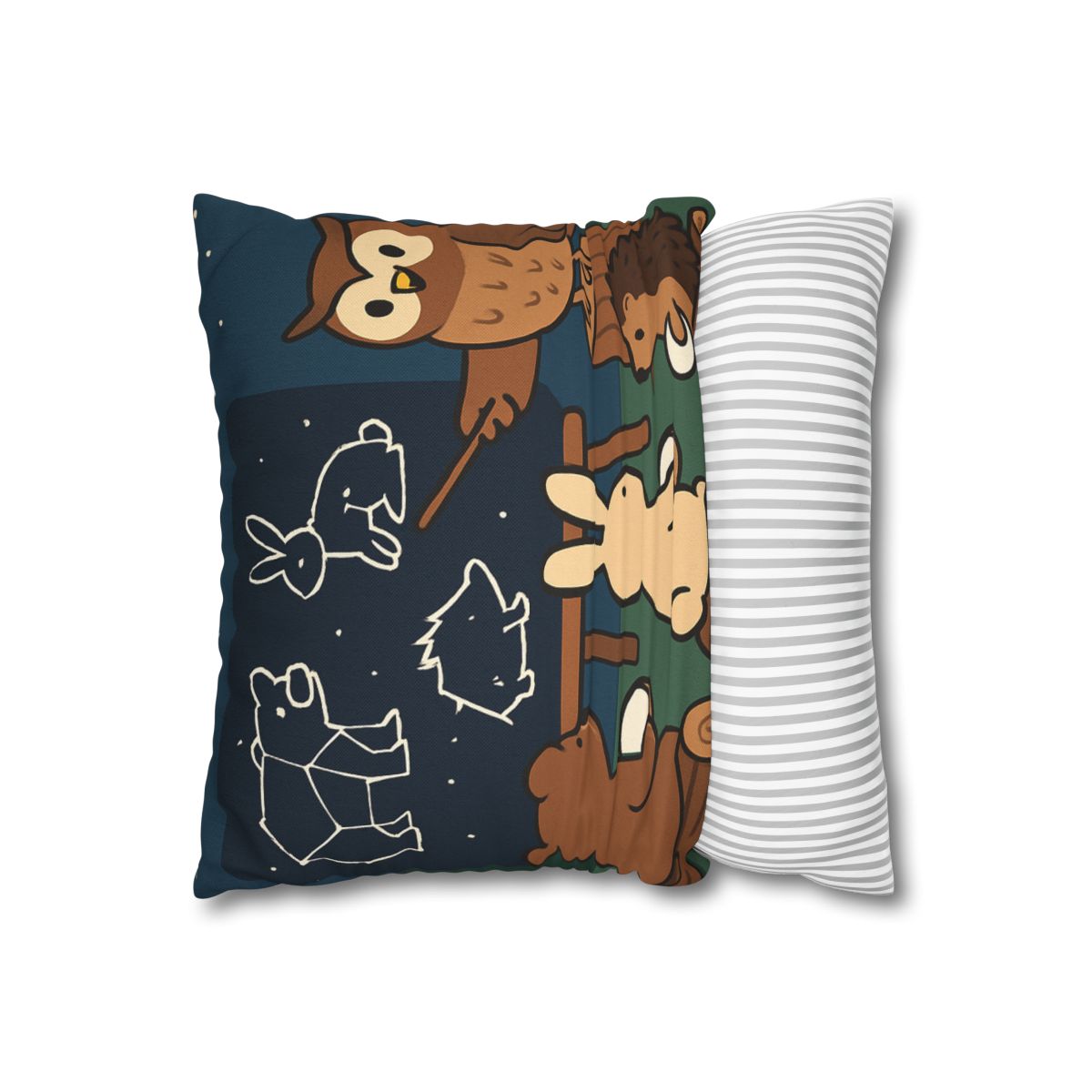 Constellation Classroom Of Forest Animals trendy patterned pillow cases