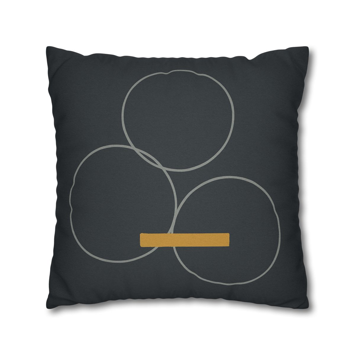 Three Rings With Shared Tangent Bar custom pillow cases