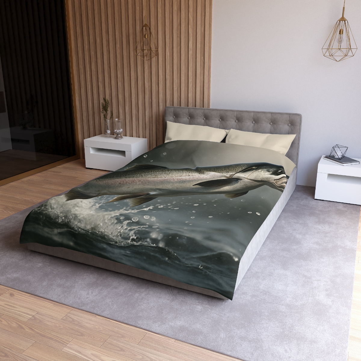Silver Surge Chinook Salmon warm winter duvets