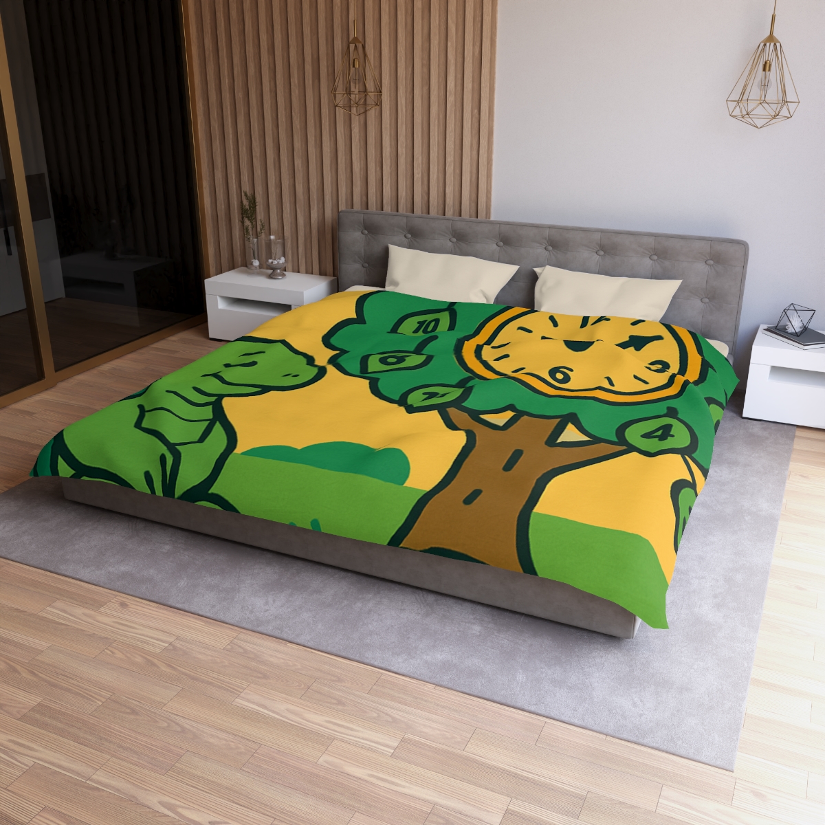 Time-Tree Turtle Tales trendy bedroom duvets