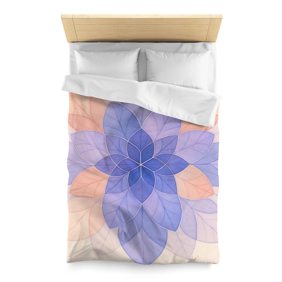 Petal Prism Lattice soft comforter duvets