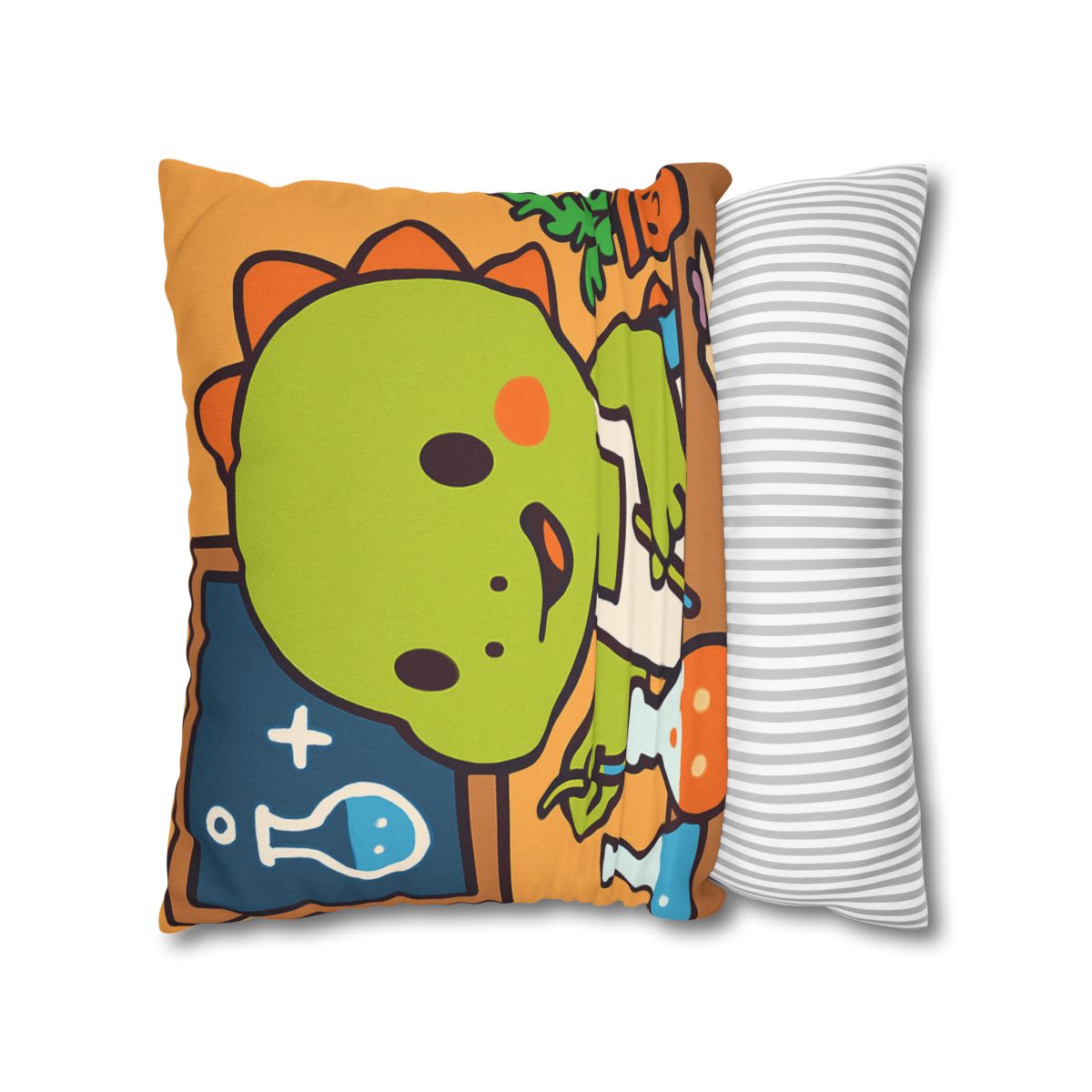 Dino Science Lab stylish decorative pillowcases