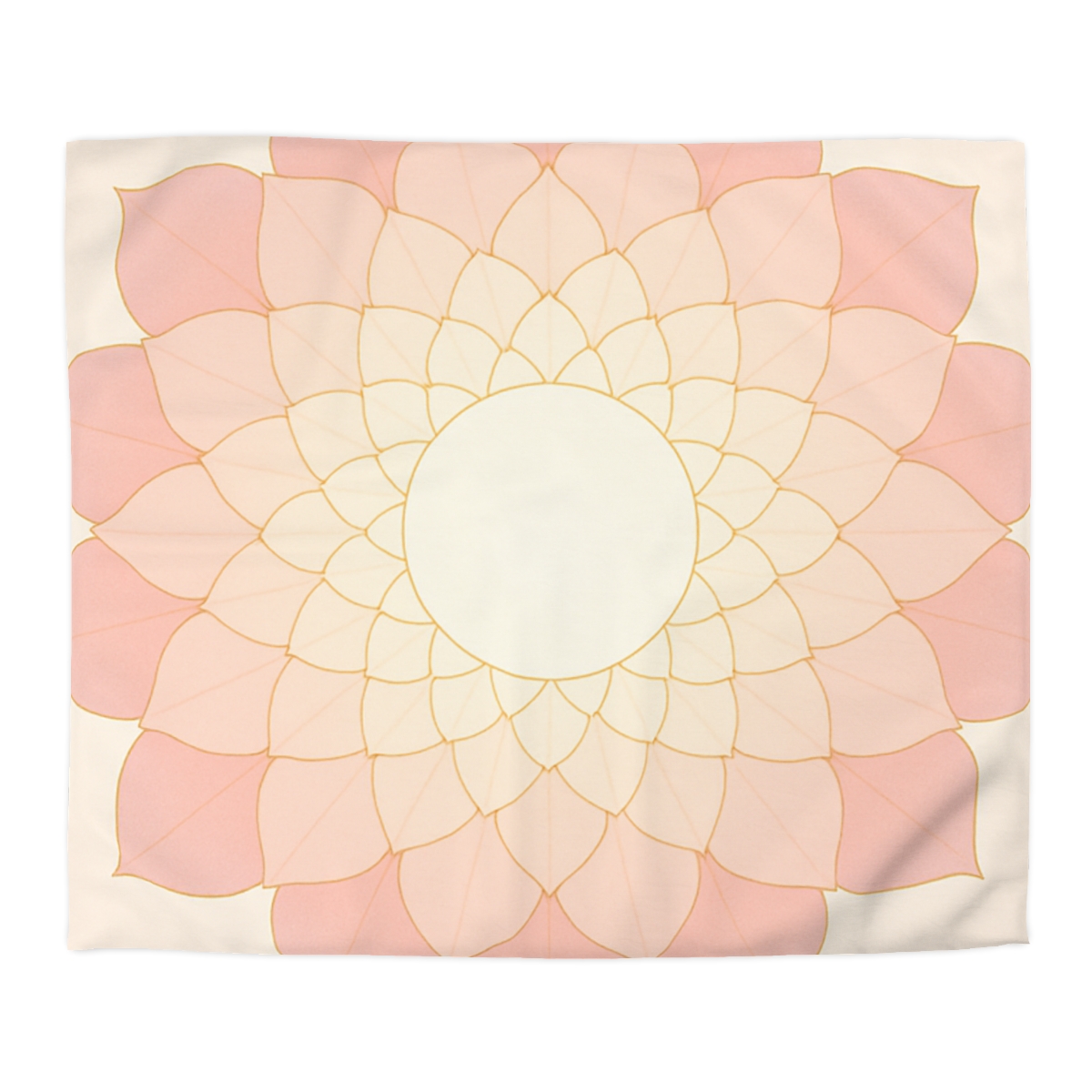 Petal Halo Lattice warm winter duvets
