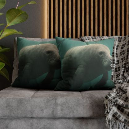 Dawn Drift Manatee personalized pillow covers