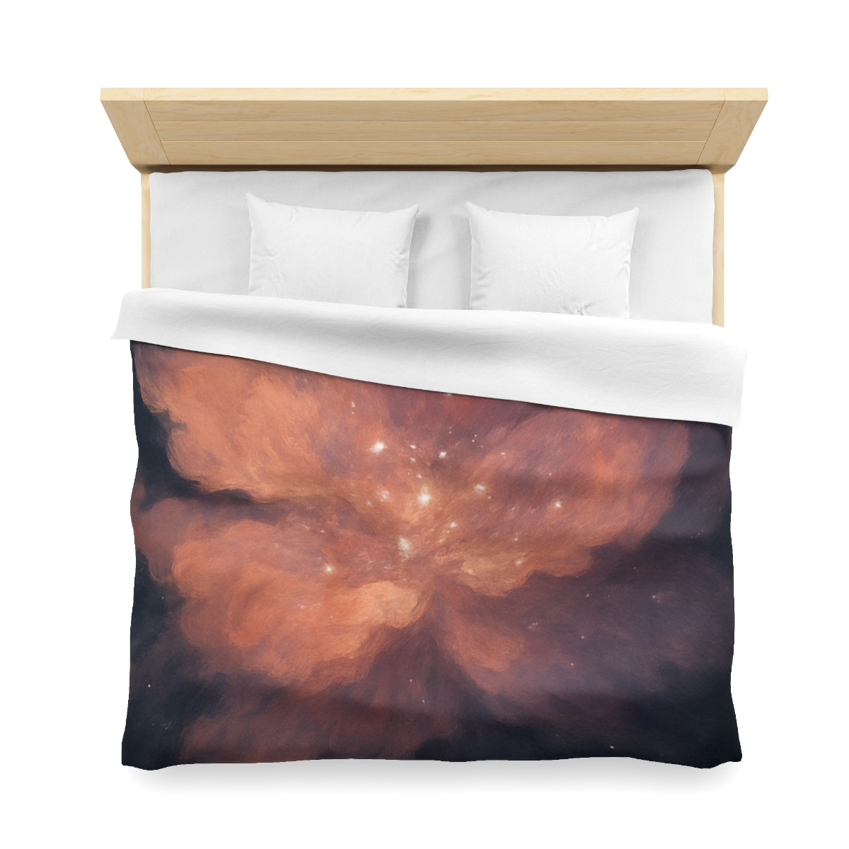 Celestial Dust Bloom personalized bedding duvets