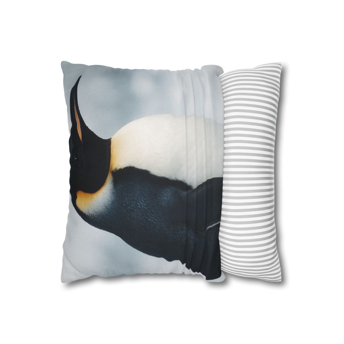 Aurora Drift Emperor Penguin comfortable bedding pillow covers