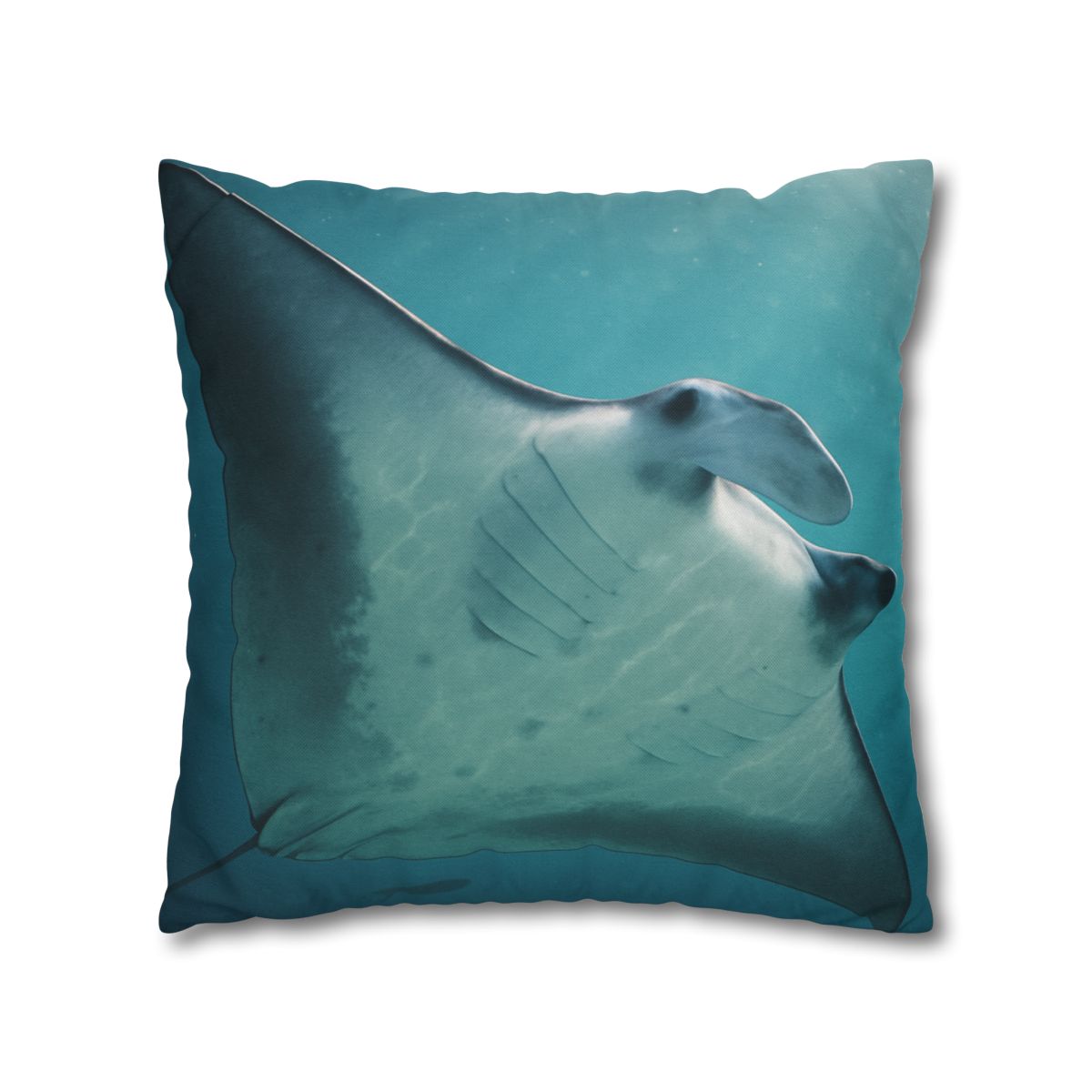 Silent Glide Manta Ray comfortable bedding pillow covers