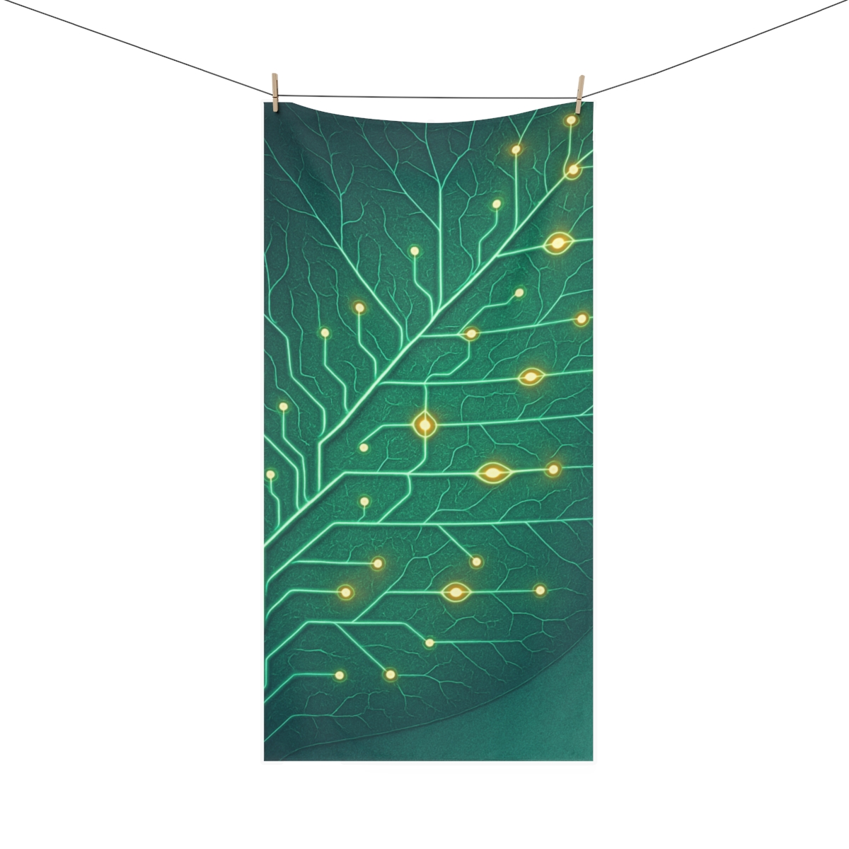 Vein Circuit Canopy unique gift towels