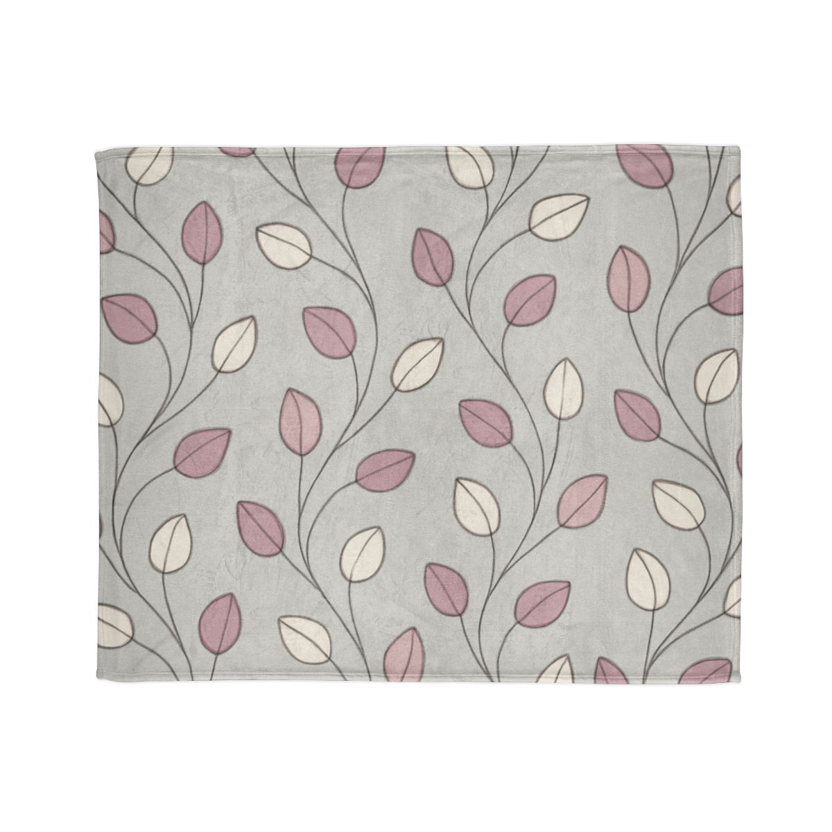 Spiral Bud Cascade warm winter blankets