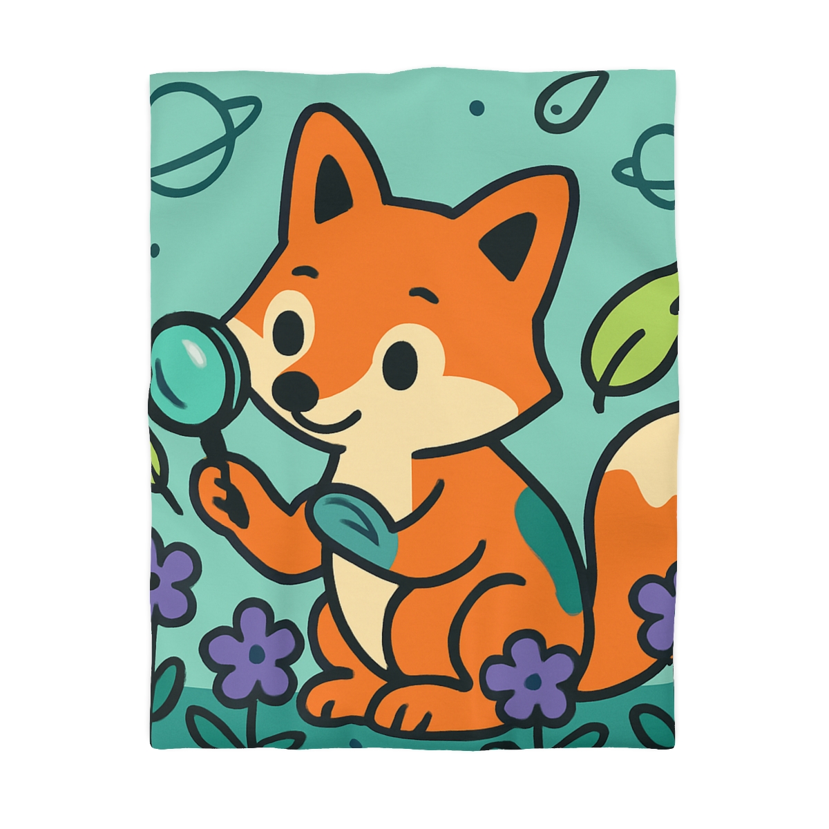 Galaxy Garden Fox trendy bedroom duvets