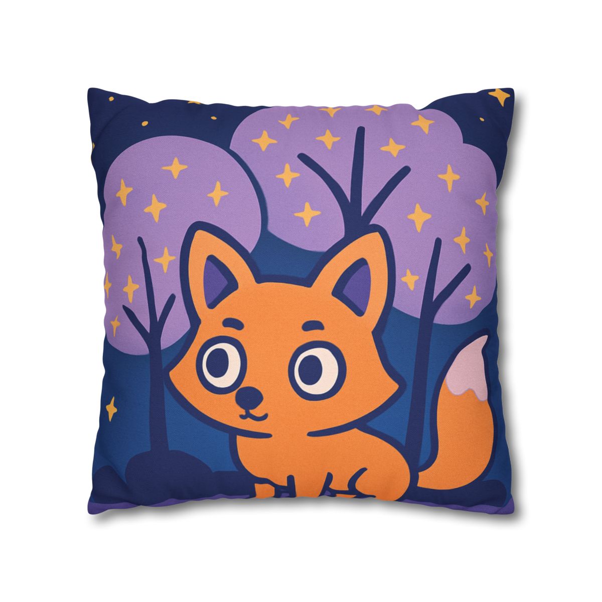 Galactic Forest Fox custom pillow cases