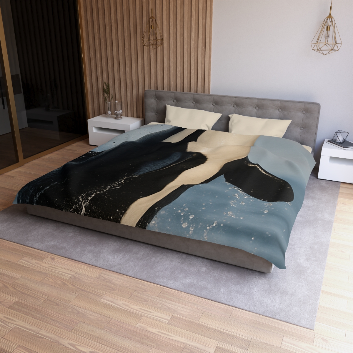 Orca Surface Symphony soft comforter duvets