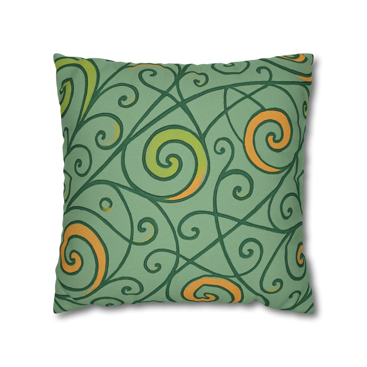 Tendril Spiral Lattice soft cotton pillow cases