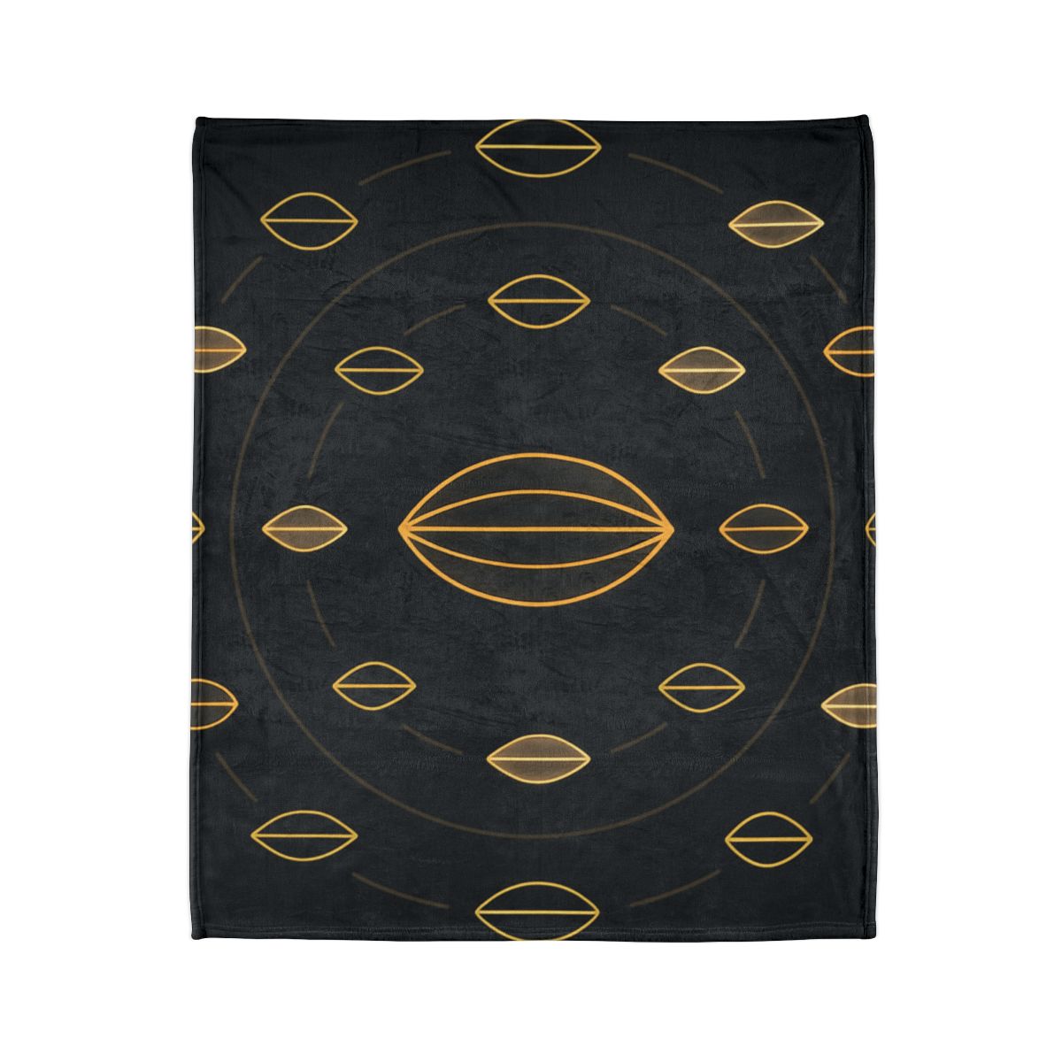 Orbiting Seed Ring Pattern warm winter blankets