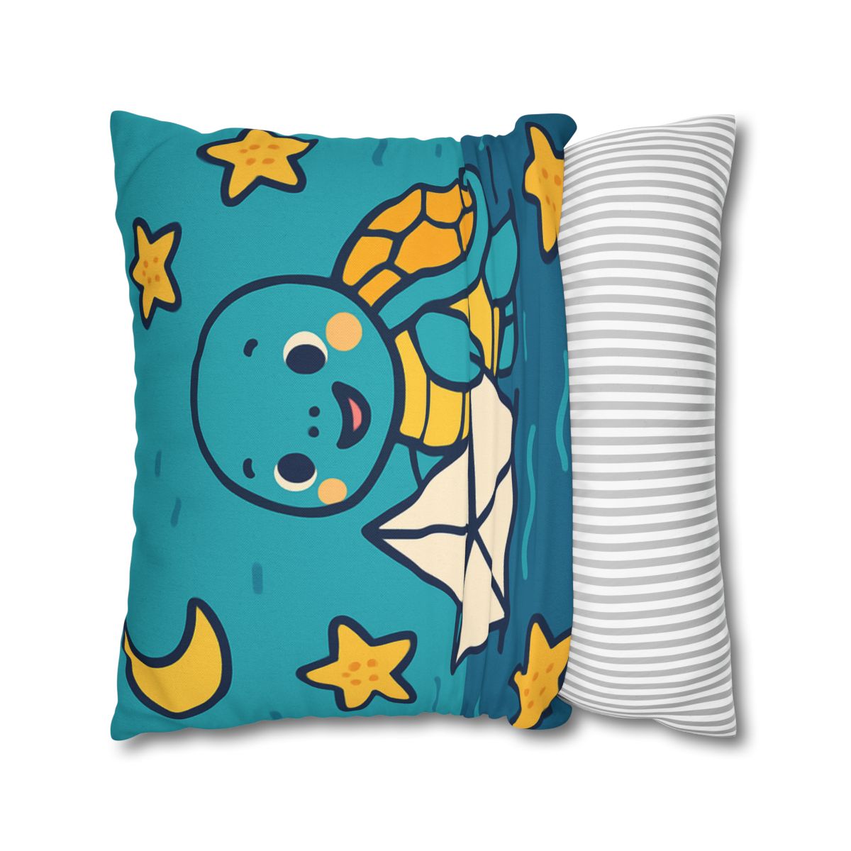 Star Sailor Turtle soft cotton pillow cases